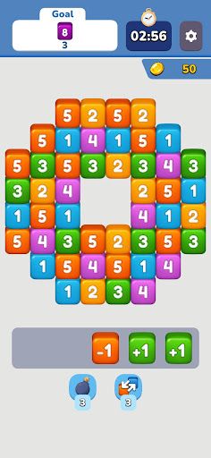 Number Mix-Up : Merge Puzzle - Screenshot 2