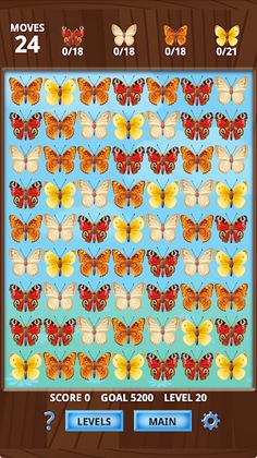 Butterfly Playtime Match 3 - Screenshot 4