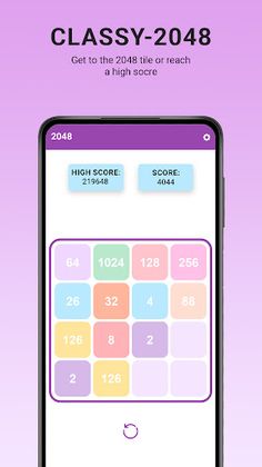 Classy-2048 - Screenshot 2