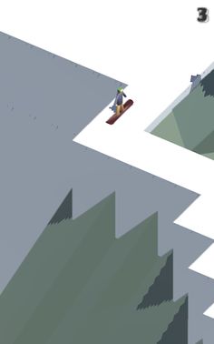 Tap Skier Free - Screenshot 3