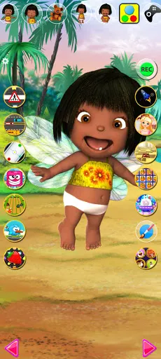 Talking Emily Baby Girl Games - Screenshot 4