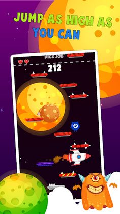 Jumping Alien - Screenshot 2