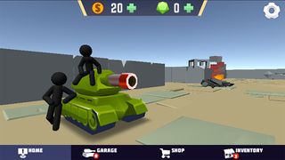 Stickman Tank Battle - Screenshot 1