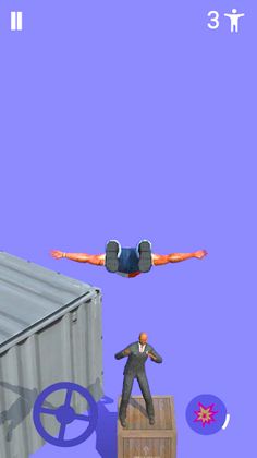 Cannon Shot 3D: Kick The Baddy - Screenshot 2