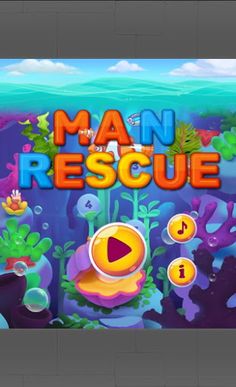 Rescue Drowning Man Puzzle - Screenshot 1