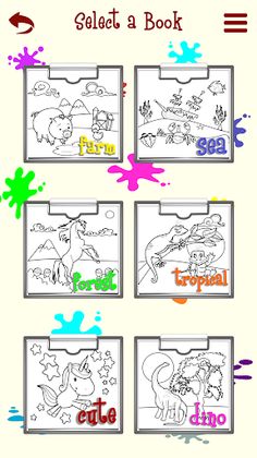 Kid Artist - Animals Coloring - Screenshot 2