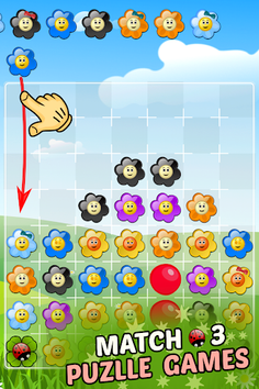 Flowers and Ladybug - Screenshot 1