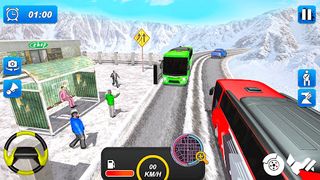 Snow Bus Simulator Games - Screenshot 2