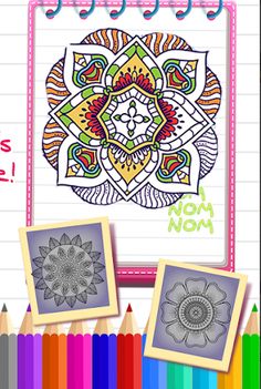 Mandala Coloring Book - Screenshot 2