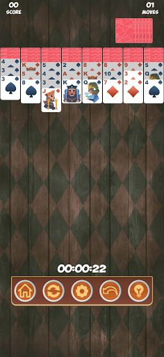 Solitaire Wood Classic - Screenshot 3