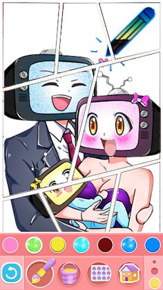 Speaker Man Drawing Coloring - Screenshot 3