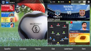 Soccer Dynasty: Club Manager - Screenshot 1