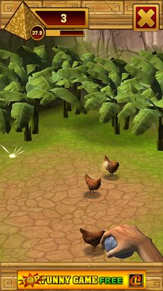 Throwing Chickens - Screenshot 4