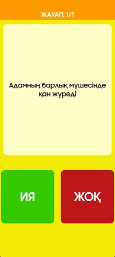 Ия немесе Жоқ - Screenshot 3