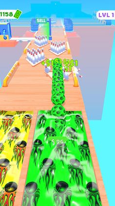 Bowling Runner - Screenshot 2