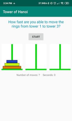 Tower of Hanoi - Screenshot 1