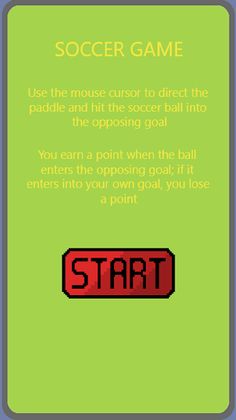 Soccer Game by Kioko - Screenshot 1