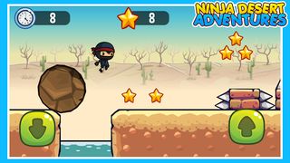 Ninja Desert Adventures - Screenshot 1
