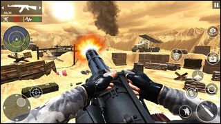 Machine Gun Commando War Games - Screenshot 1