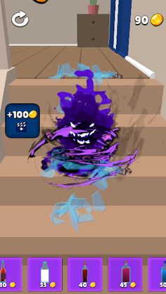 bottle on stairs : challenge - Screenshot 4