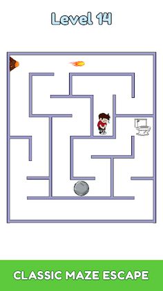 Maze Escape: Toilet Rush - Screenshot 1