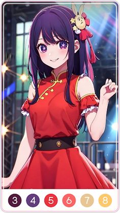 Anime Paint by Number - Screenshot 2