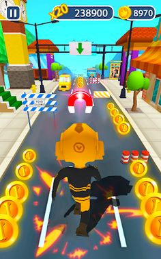 Vir The Robot Boy Subway Rush - Screenshot 4