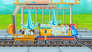 Truck wash train builder game - Screenshot 2