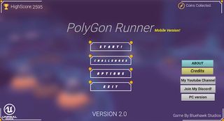 Polygon Runner - Screenshot 1