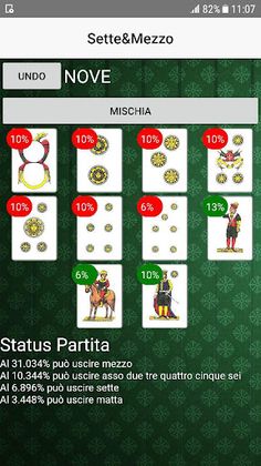 SetteMezzo - Screenshot 2