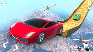 Mega Sky Ramp: Car Drive Game - Screenshot 1