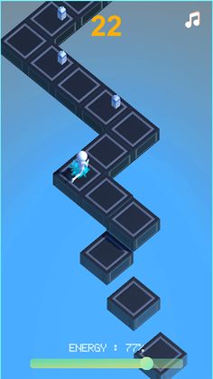 Run And Turn - 3D ZigZag game - Screenshot 2