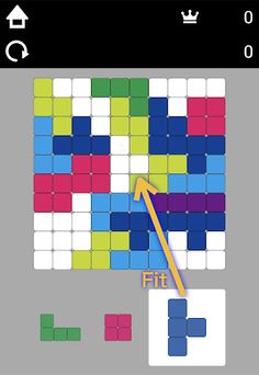 Rotate Fit and Erase, Block Pu - Screenshot 2