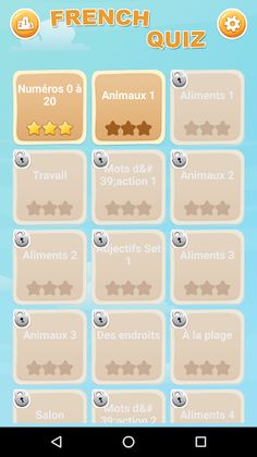 French Game: Word Game, Vocabu - Screenshot 1