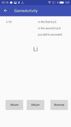 Periodic Table Quiz - Screenshot 1