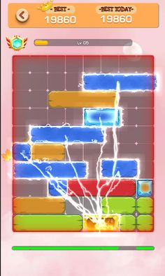 Sliding Block Puzzle - Moon - Screenshot 2