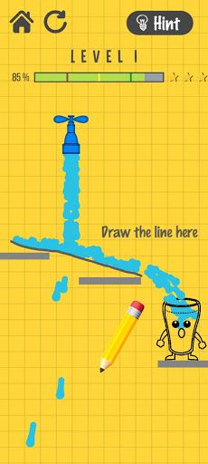 Throw Water To Glass - Screenshot 2