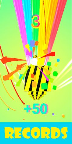 Hyper runner on the rainbow - Screenshot 3