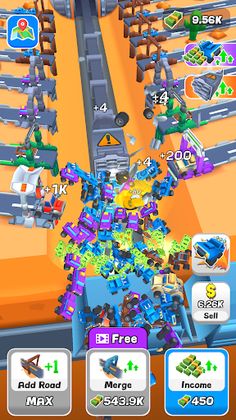 Truck Merge Madness - Screenshot 3