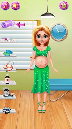 kembar baru lahir game dokter - Screenshot 1