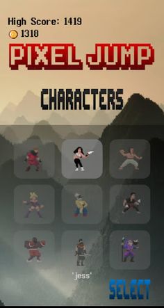 Pixel Jump - Screenshot 2