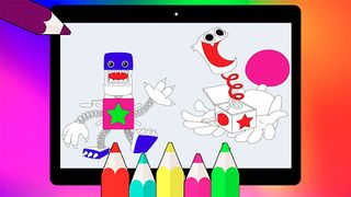 Boxy boo coloring book - Screenshot 2