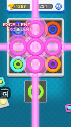 Color Rings - 3D Happy Ring Pu - Screenshot 2