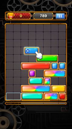 Sliding Gem - Falling Jewel Dr - Screenshot 3