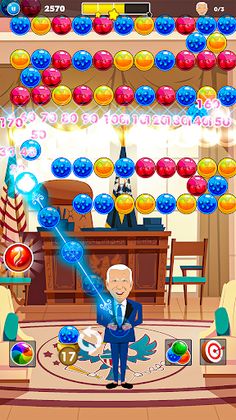 Back Hand Biden Bubbles - Screenshot 1