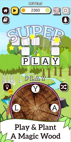 Woody Word Search - puzzle gam - Screenshot 2
