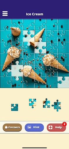 Ice Cream Love Puzzle - Screenshot 4