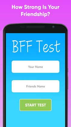 BFF Friendship Test - Screenshot 1