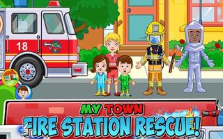 My Town : Fire station Rescue - Screenshot 1