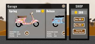 Primavera - scooter moto race - Screenshot 3